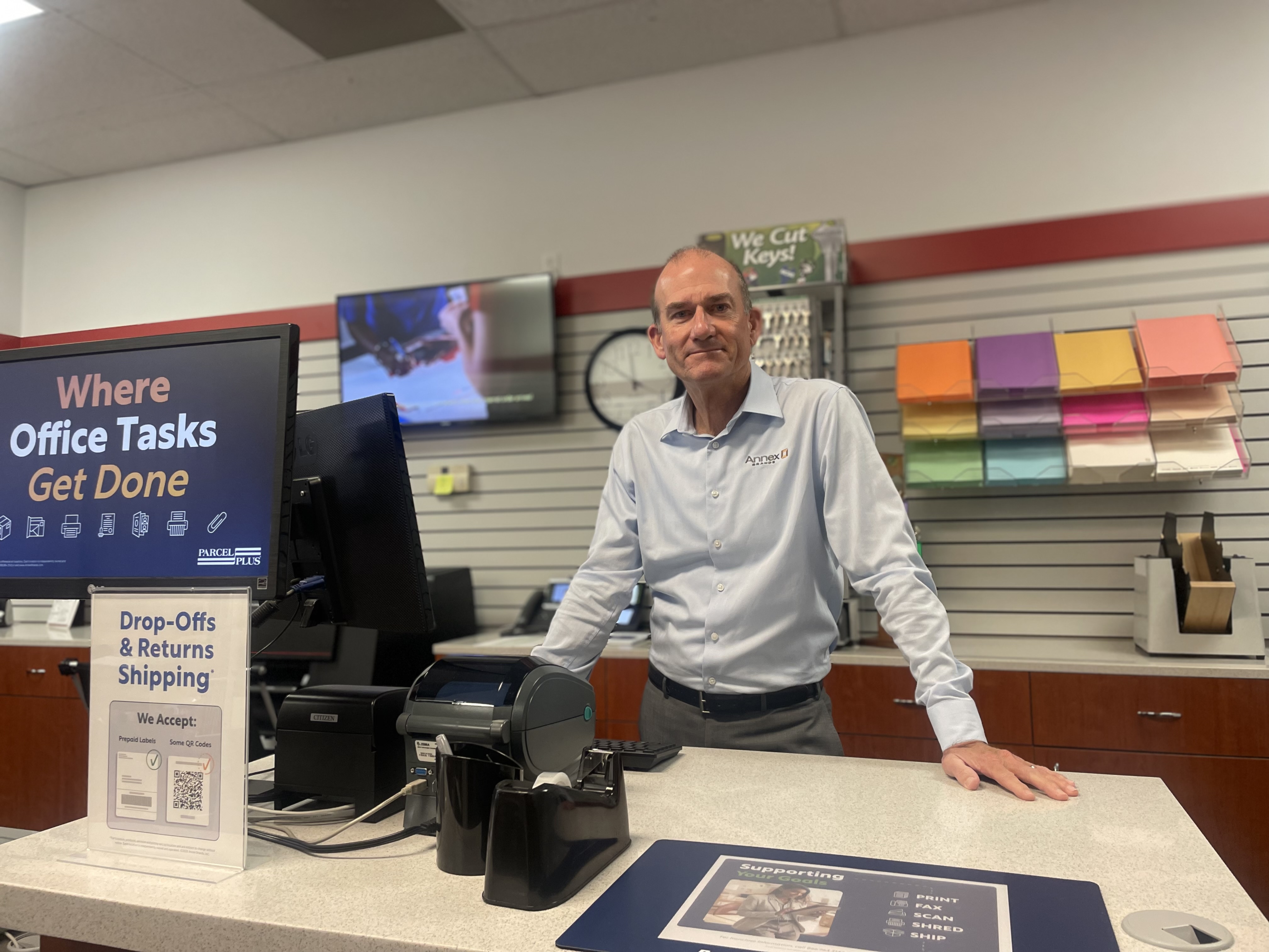 Annex Brands CEO Patrick Edd at the company HQ in San Diego. Photo by Madison Geering, San Diego Business Journal.